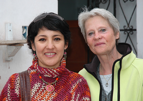 Marianne Schepers en Dolores Suarez