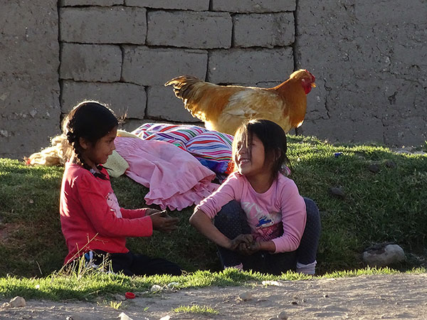 Marianne Schepers en Flor Esteban Ninantay